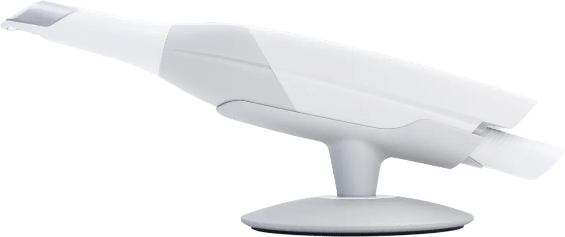Wireless digital scanner used to create precise dental impressions