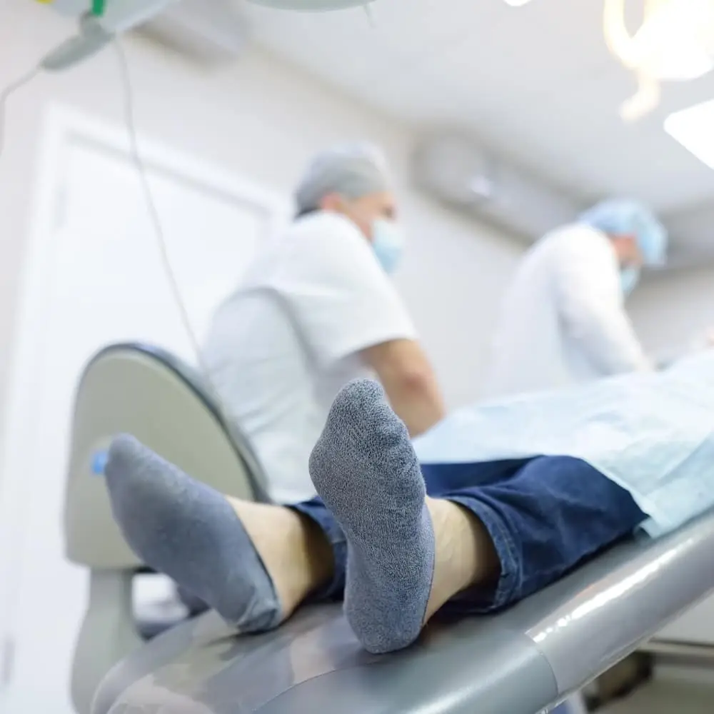 OraVerse used after local dental anesthesia