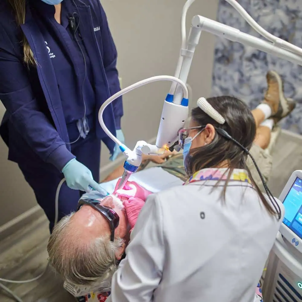 Solea laser technology used for noninvasive snoring care