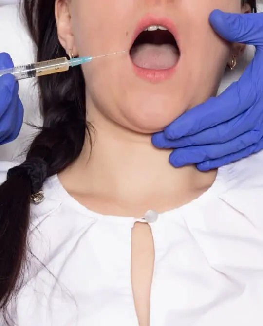 Dental professional preparing for a regenerative dentistry consultation