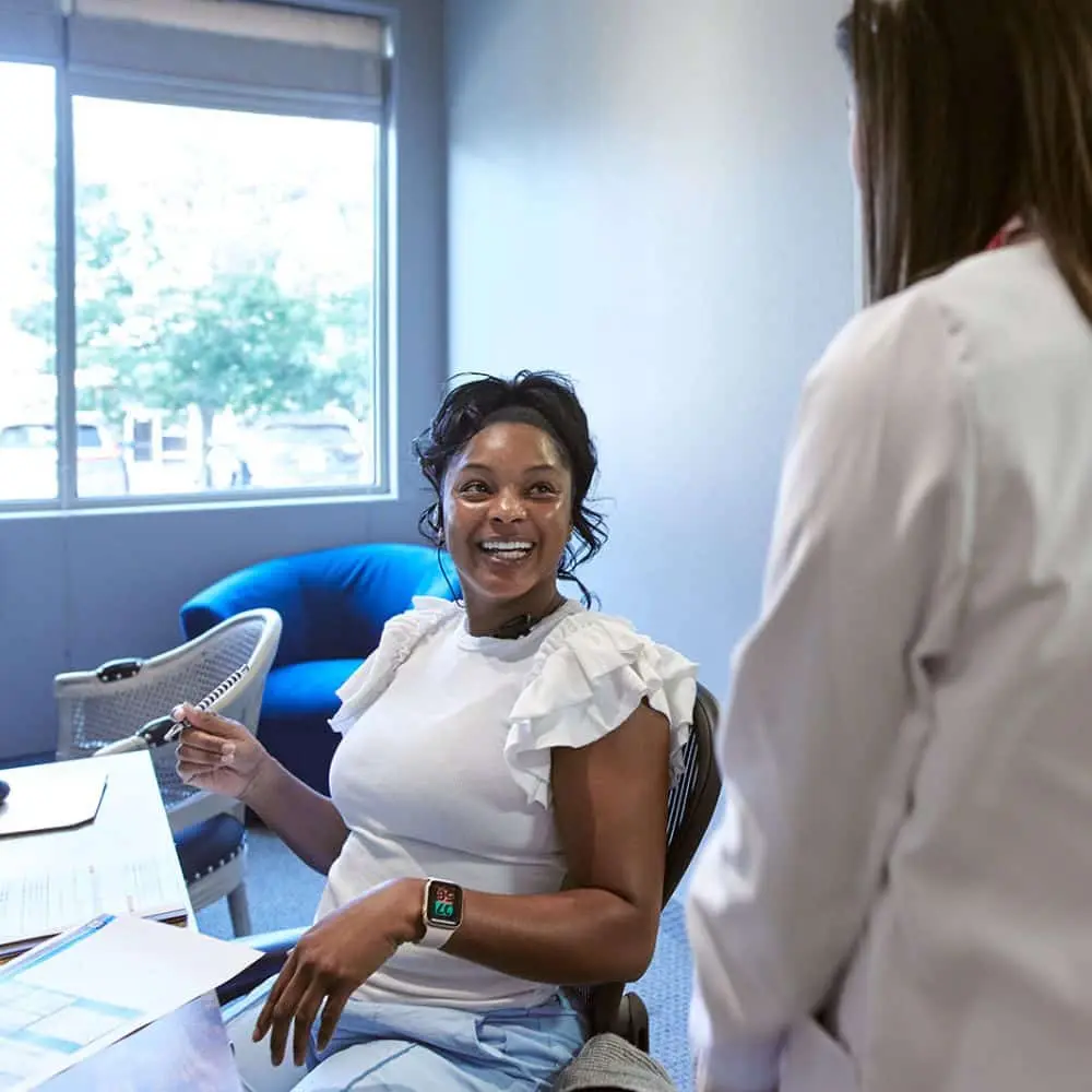 Advanced dental imaging used during a wellness-focused examination